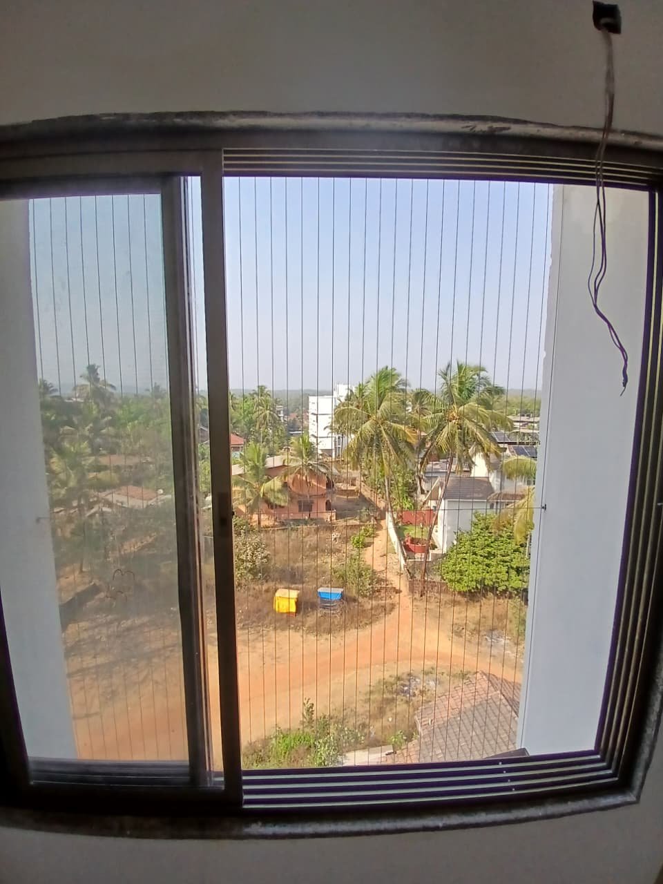 Invisible grill installation in Pune